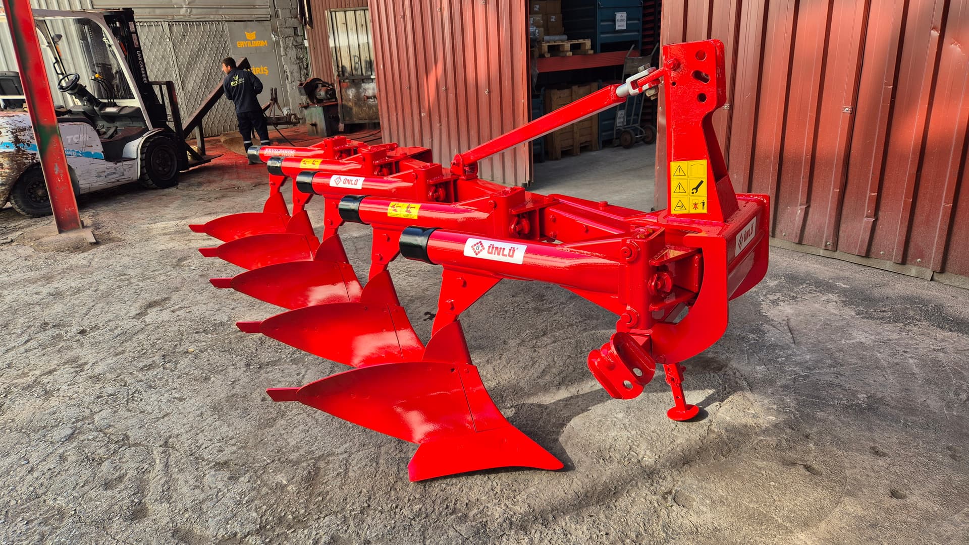 5 li 12 İnç Mekanik Ayarlı Otomatik Pulluk Ünlü