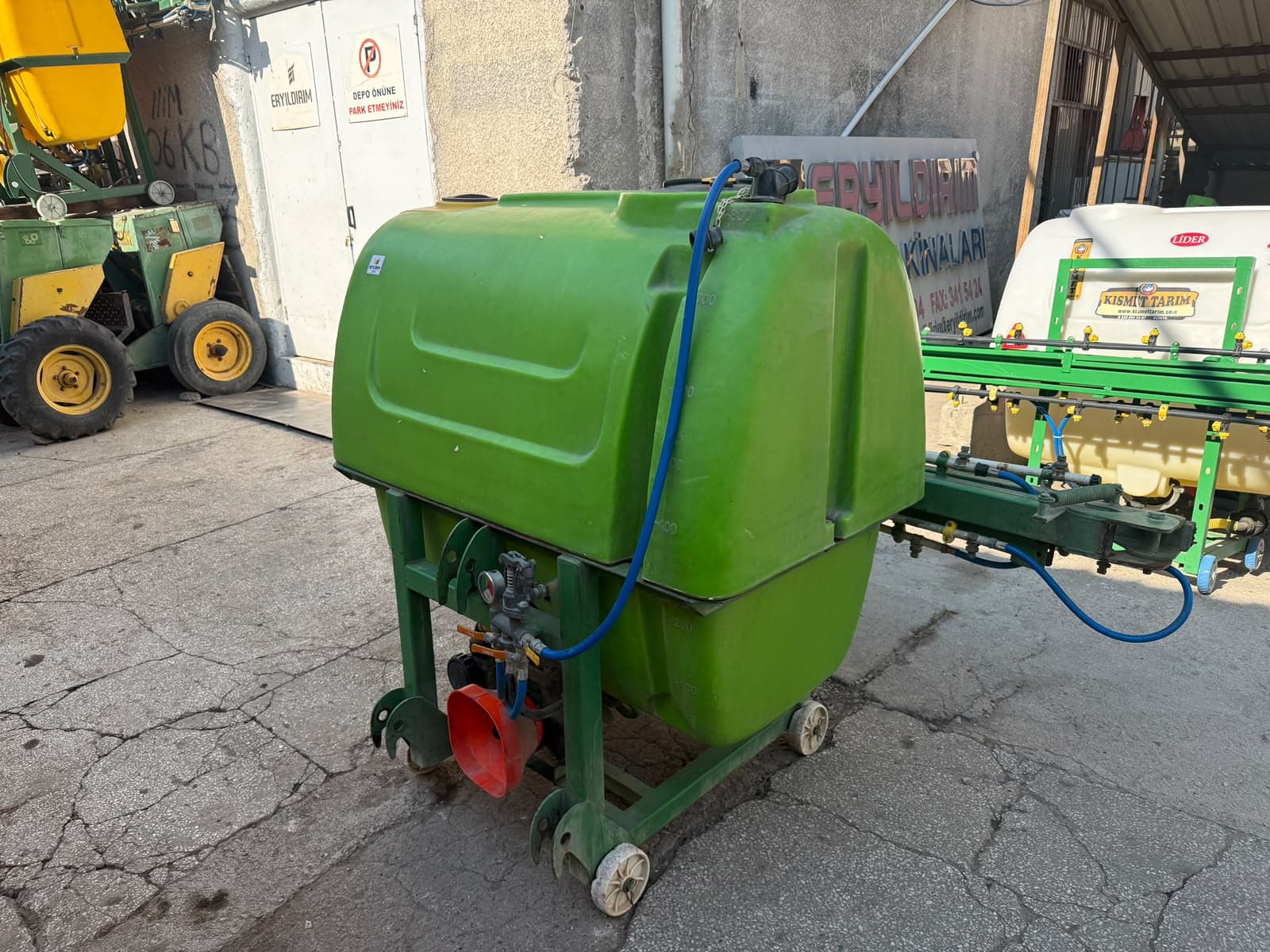 800 Litre 10 Metre Kollu İlaçlama Makinesi KISMET